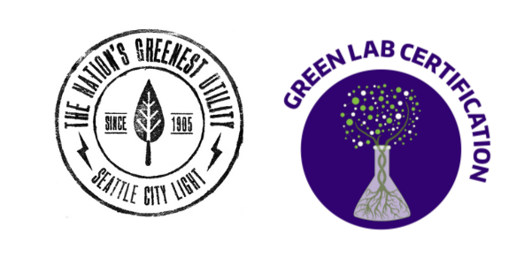 Seattle City Light & Green Lab Certification logos