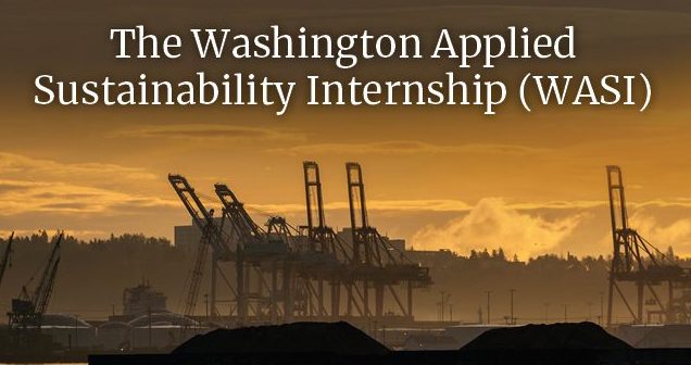 Washington Applied Sustainability Internship (WASI)