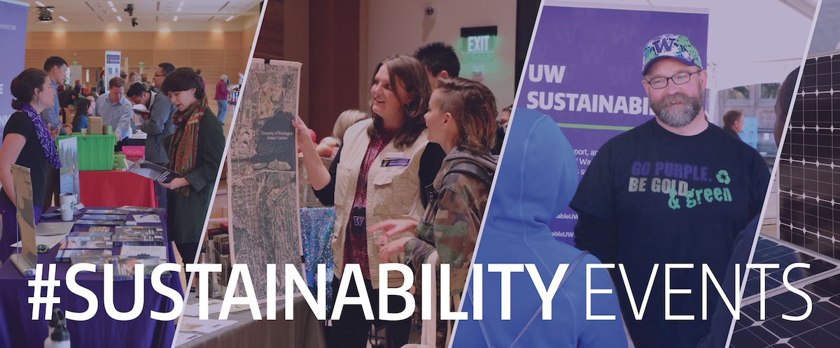 Sustainability events banner