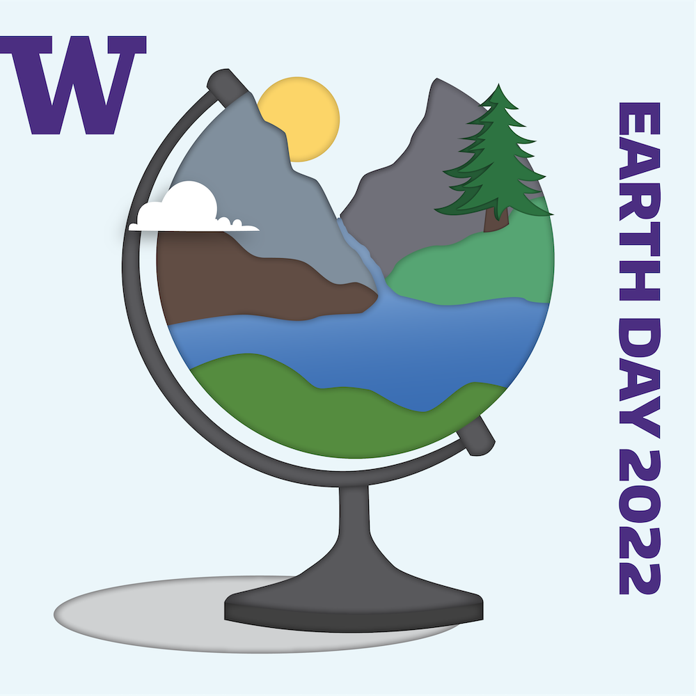 UW Earth Day 2022 logo